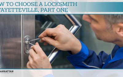 How To Choose A Locksmith In Fayetteville, Part One